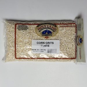 Corn grits white 2 lb Holyland Corn Grits White 2 Lb