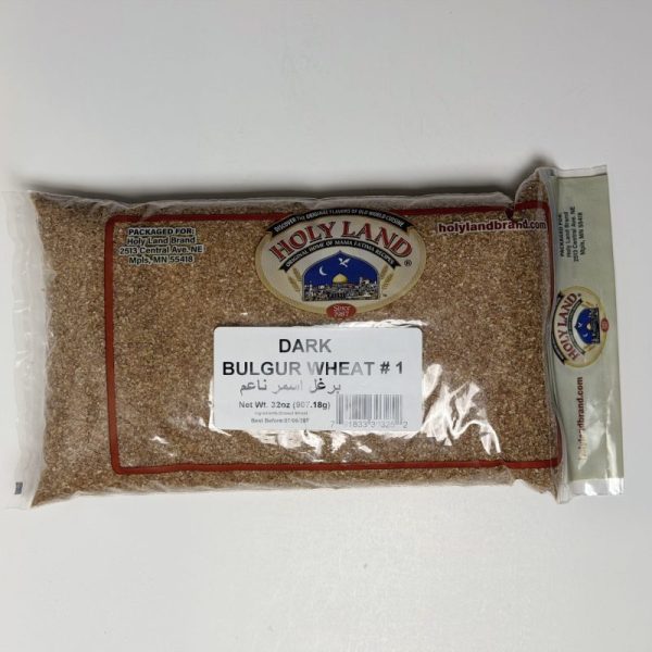 Dark Bulgur 1 Holy Land Dark Bulgur Wheat #1 - 2lb