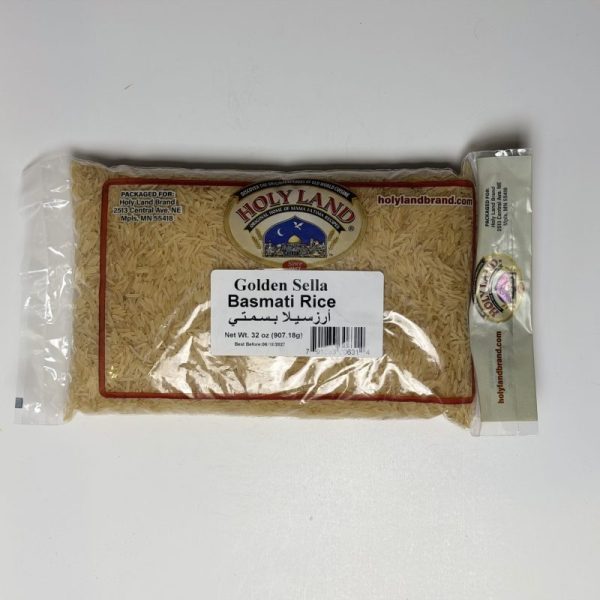 Holy Land Golden Sella Basmati Rice - 2 Lb