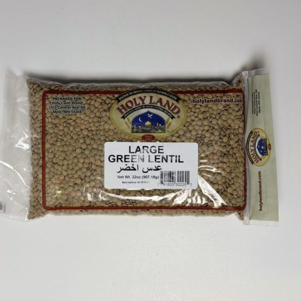 Large Green Lentil Holyland Large Green Lentils - 2 Lb