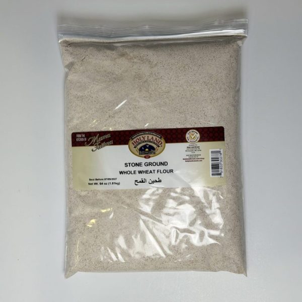 Stone Ground ww flour Holy Land Stone Ground Whole Wheat Flour - 4lb
