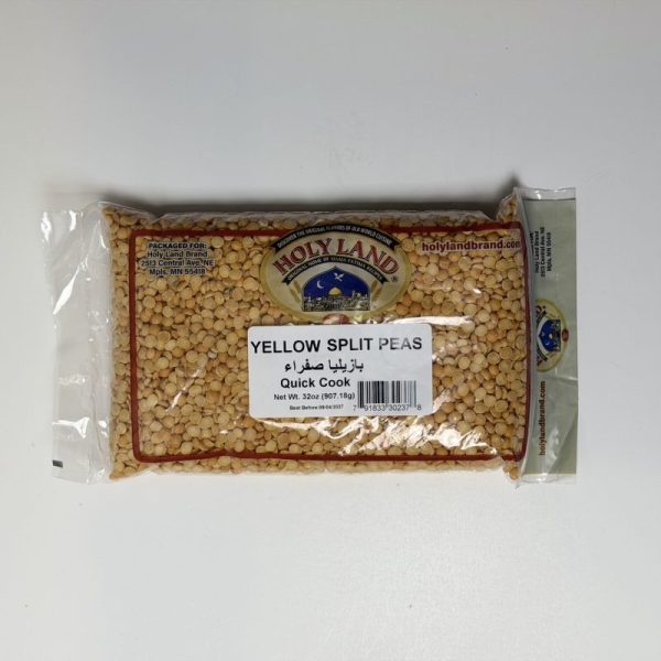 Holyland Yellow Split Peas (Quick Cook) 2 Lb