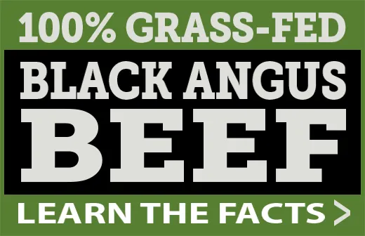 100% Grass Fed Black Angus Beef