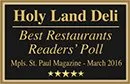 Best Restaurants from Readers' poll Minneapolis and St. Paul Magazine